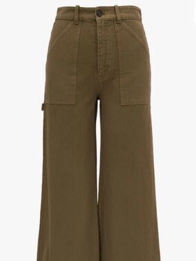 Nili Lotan Quentin pants in green